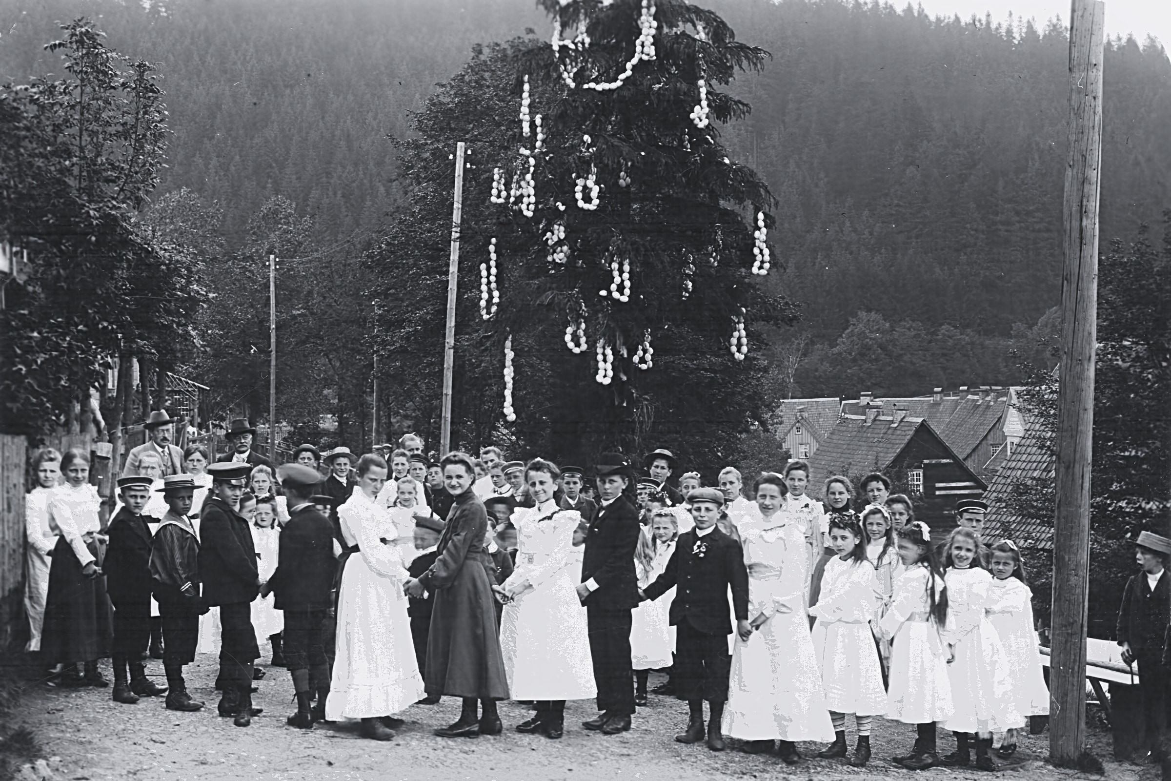 Johannistag in Altenau um 1905
